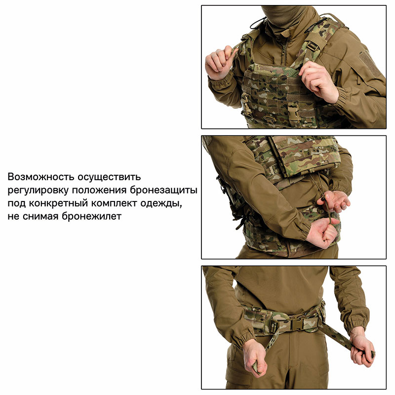 ТРИАДА-ТКО - Комплект боевого снаряжения (КБС) - Multicam