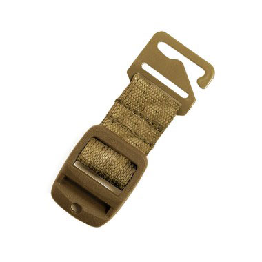 ТРИАДА-ТКО - Адаптер лямки плечевой с трехщелевой пряжкой 1шт. - Умбра