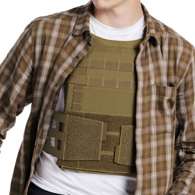 ТРИАДА-ТКО - Чехол бронежилета низкопрофильного малого - Асфальт