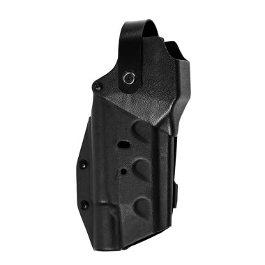 ТРИАДА-ТКО - Кобура Glock 17/19 под фонарь Surefire X300U -a/b с креплением и модулем защитным КПМ правая - Чёрный