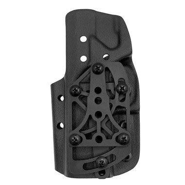 ТРИАДА-ТКО - Кобура пластиковая модульная для Glock 17/19 с креплением многофункциональным правая - Чёрный ТРИАДА-ТКО - Кобура пластиковая модульная для Glock 17/19 с креплением многофункциональным правая - Чёрный