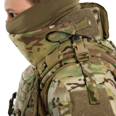 ТРИАДА-ТКО - МРС Модуль бронезащиты шеи с бронеэлементом по классам защиты Бр1 и С2 Multicam 1000D