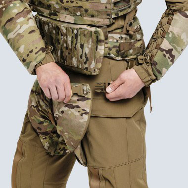 ТРИАДА-ТКО - МРС Модуль бронезащиты паха шорты с бронеэлементом по классам защиты Бр1 и С2 Multicam 1000D