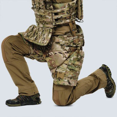 ТРИАДА-ТКО - МРС Модуль бронезащиты паха шорты с бронеэлементом по классам защиты Бр1 и С2 Multicam 1000D
