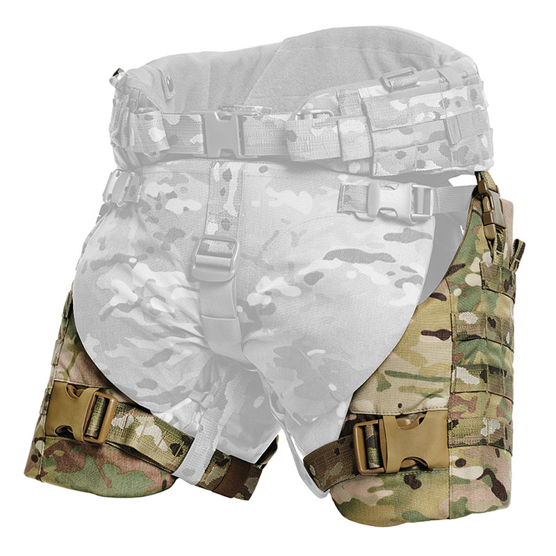 ТРИАДА-ТКО - МРС Модуль бронезащиты бедра с бронеэлементом по классам защиты Бр1 и С2 Multicam 1000D